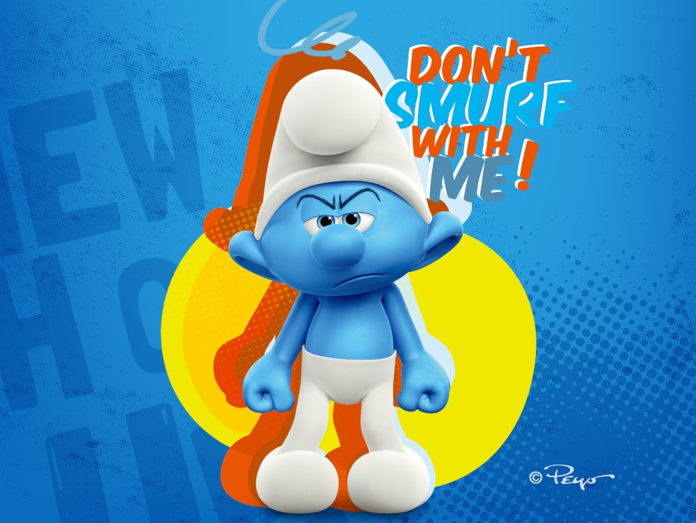 Grouchy Smurf